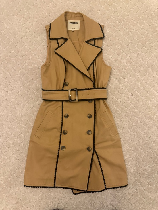 L'AGENCE Dresses & Skirts - L'AGENCE Hale Trench mini dress